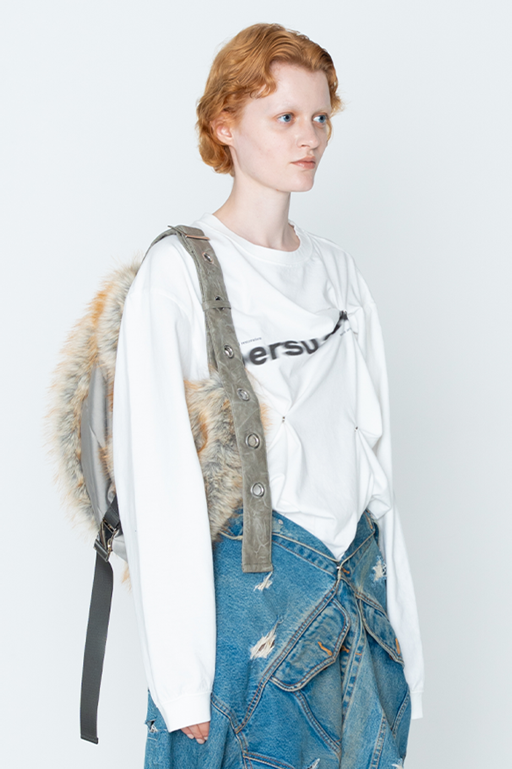 Persuade Long Sleeve Tee/WHT