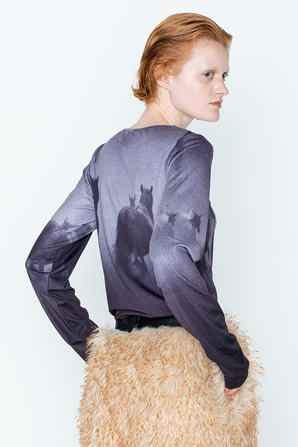 ECHO HORSE TOPS/BLK
