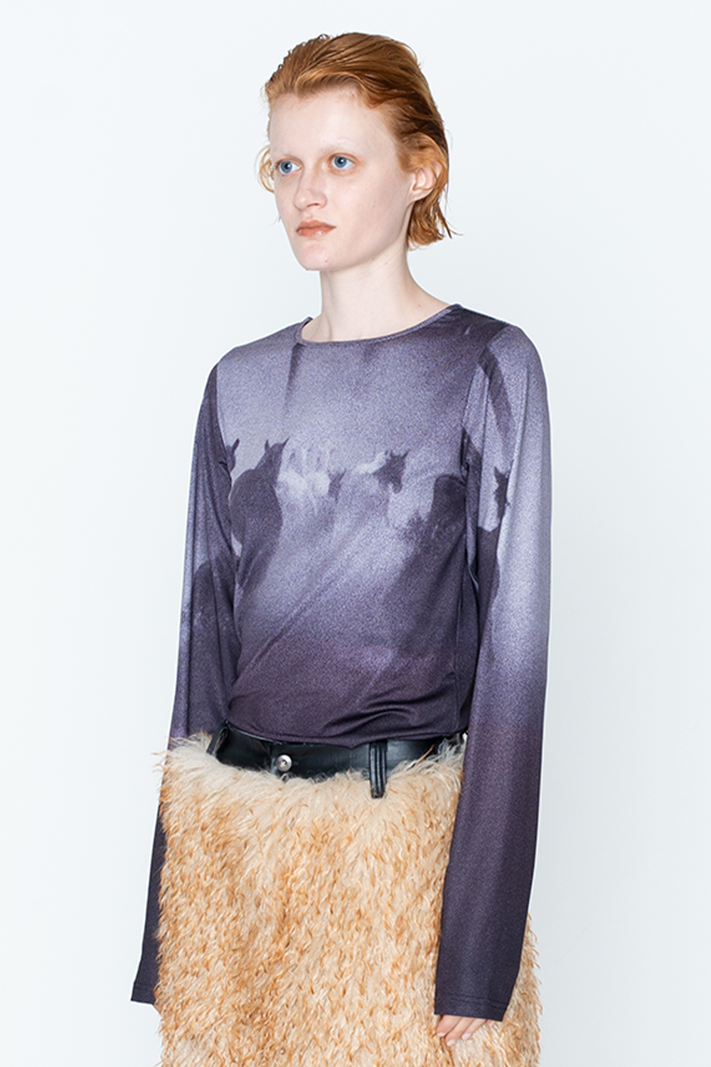 ECHO HORSE TOPS/BLK