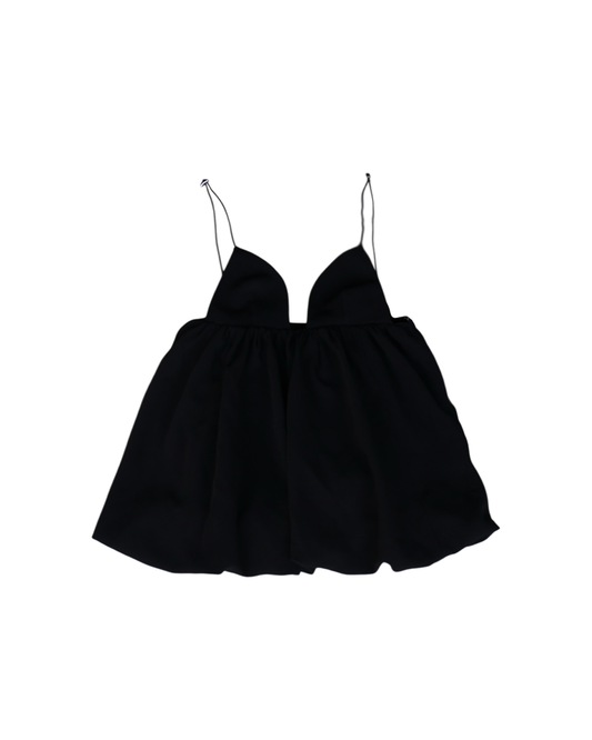 BALLOON TUNIC/BLK