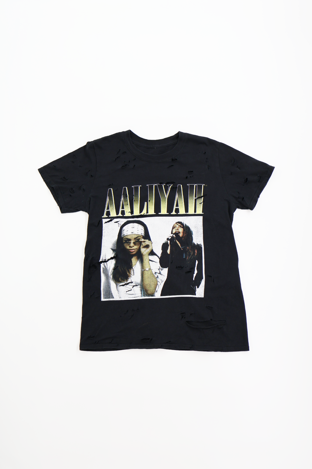 Vintage Damaged Tee-001