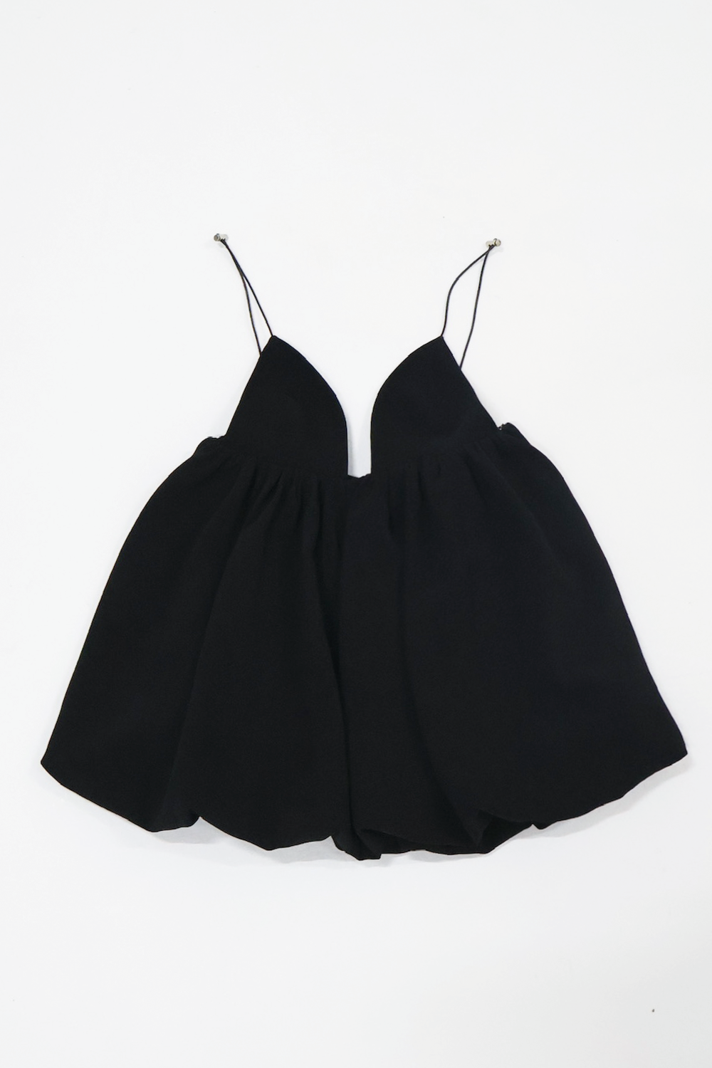 BALLOON TUNIC/BLK