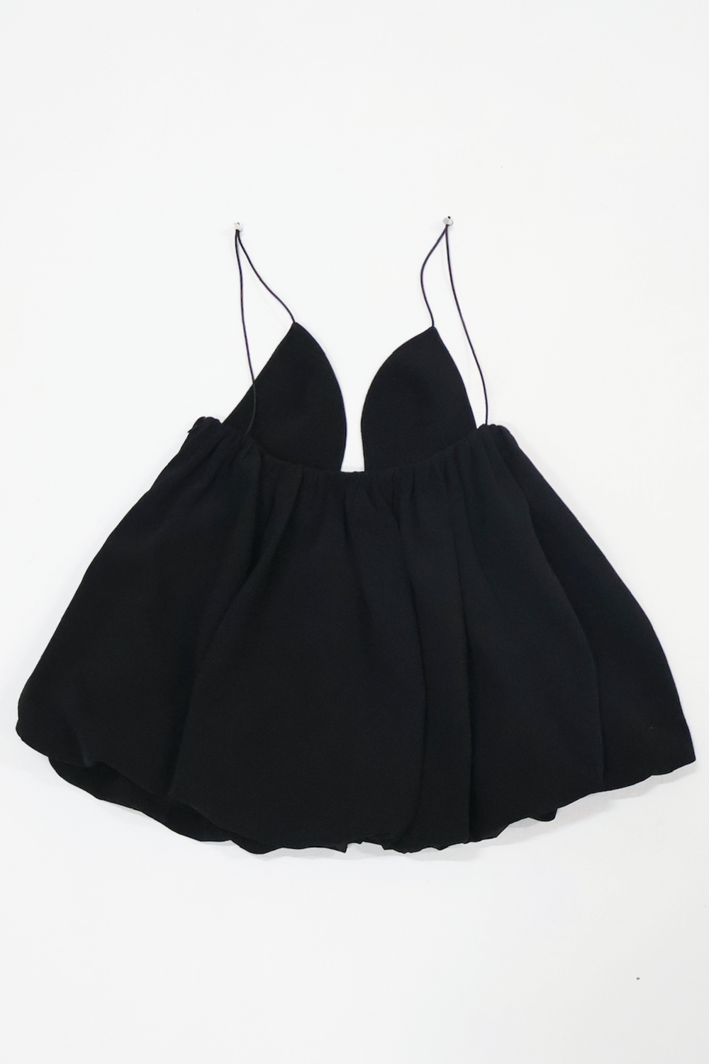 BALLOON TUNIC/BLK