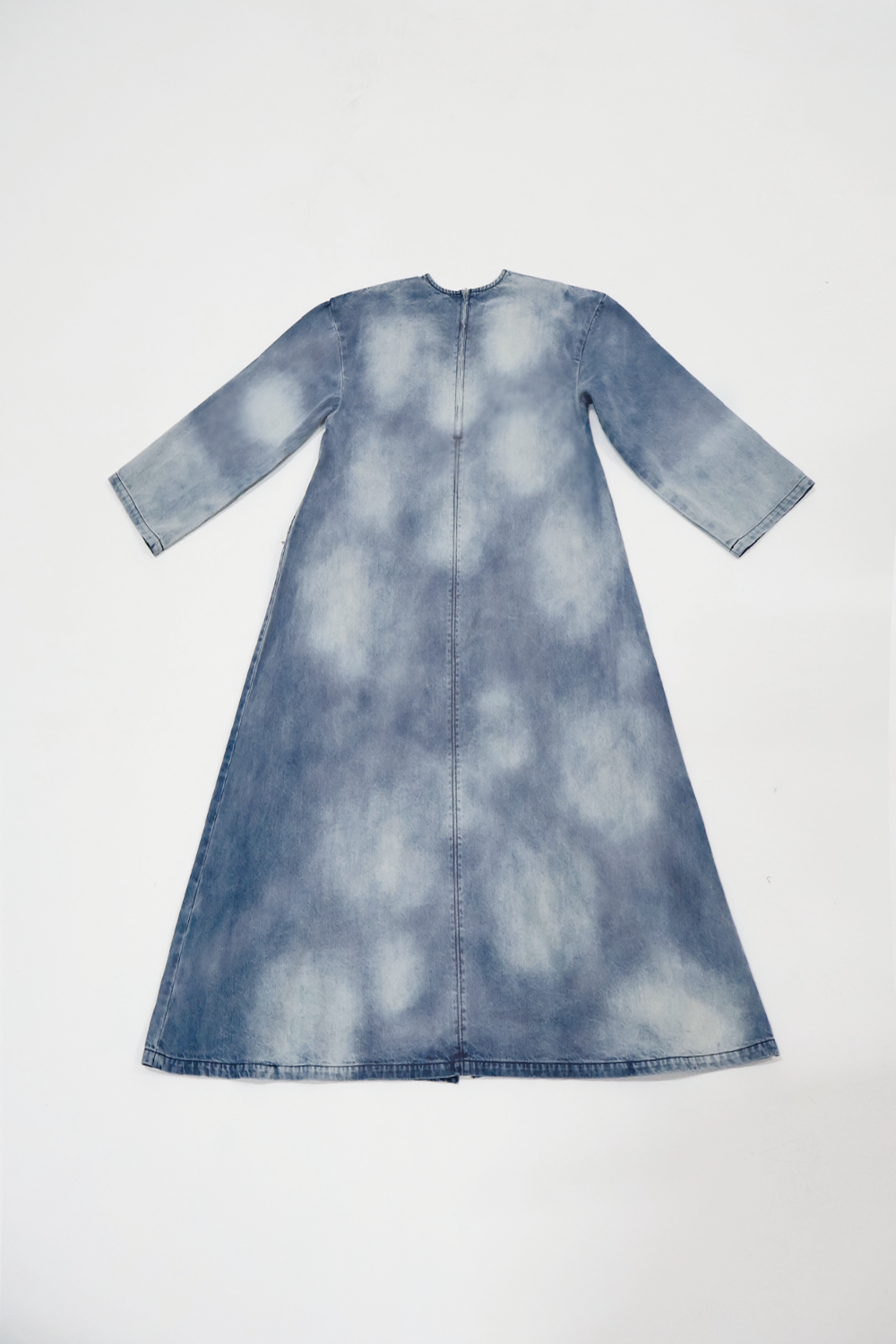 【PRE-ORDER】DENIM ZIP DRESS/BLU