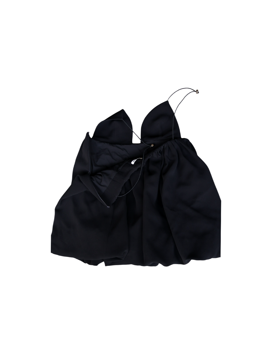 BALLOON TUNIC/BLK