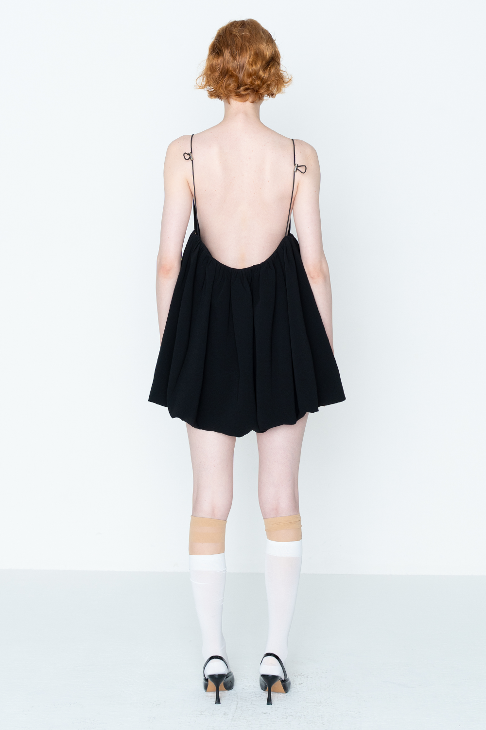 BALLOON TUNIC/BLK