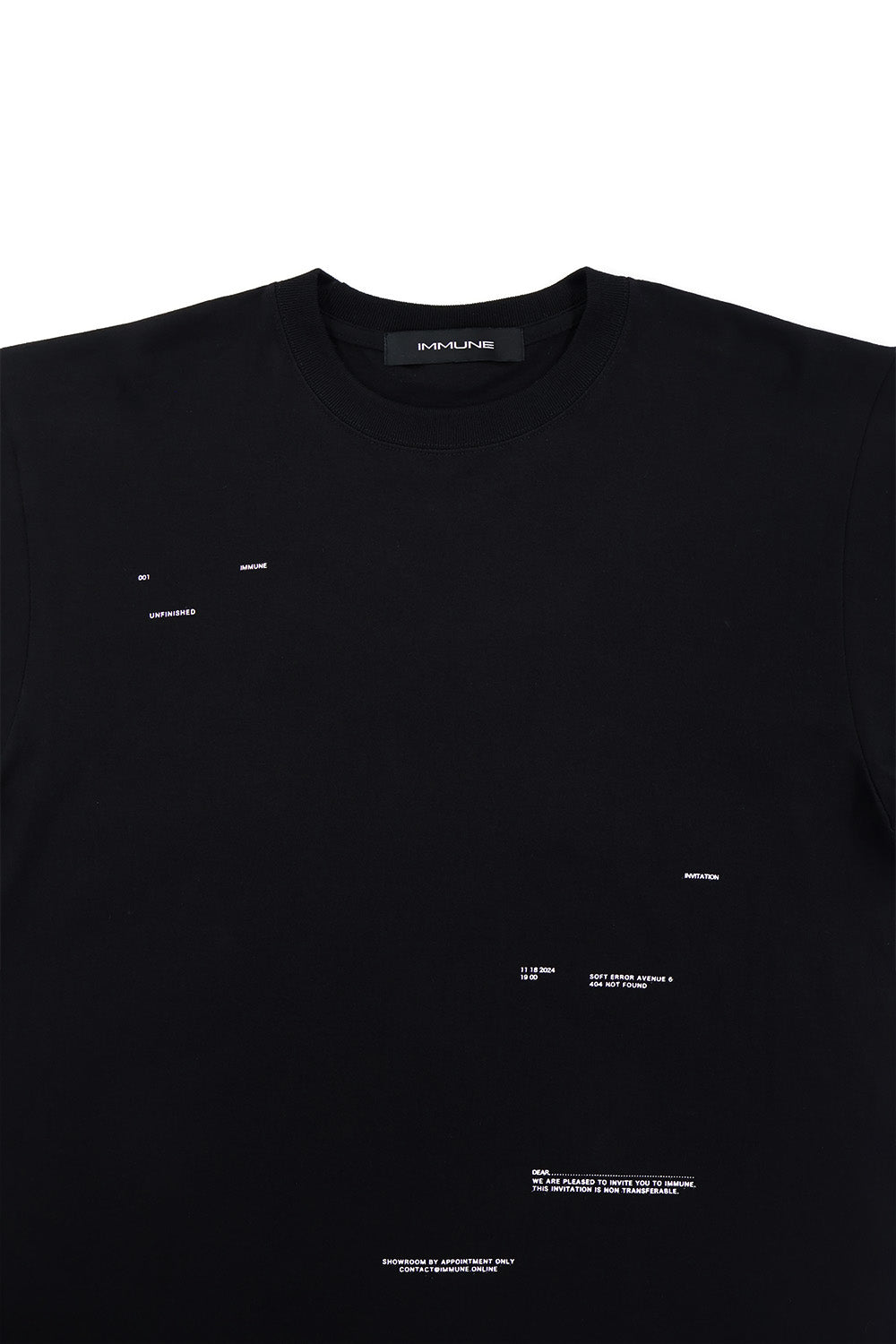 Loose Fit T-Shirs/BLK