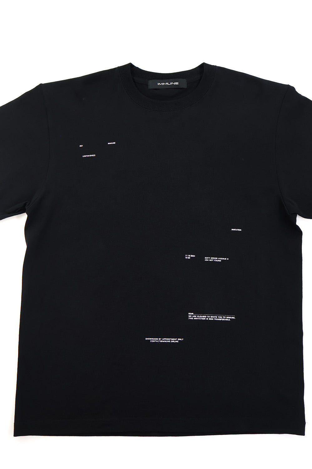 Loose Fit T-Shirs/BLK