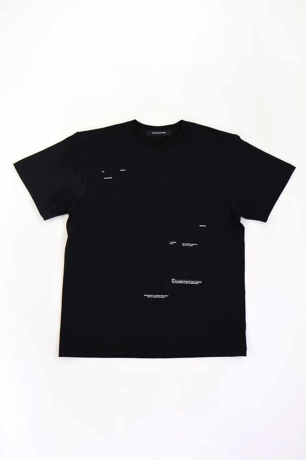 Loose Fit T-Shirs/BLK