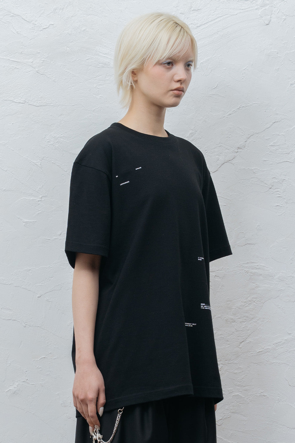 Loose Fit T-Shirs/BLK