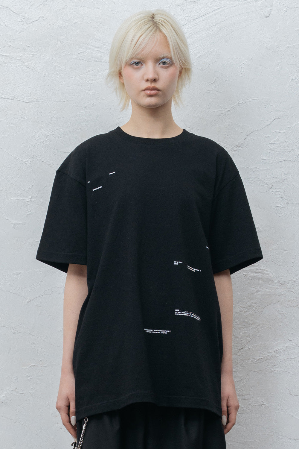 Loose Fit T-Shirs/BLK