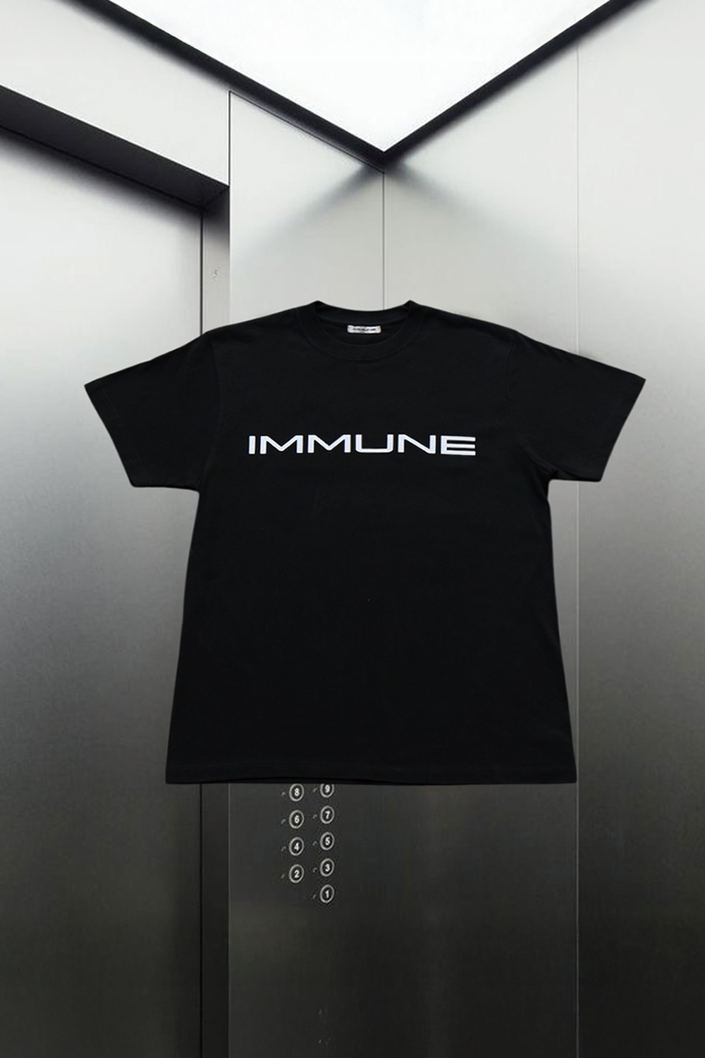 IMMUNE LOGO T-SHIRT/BLK