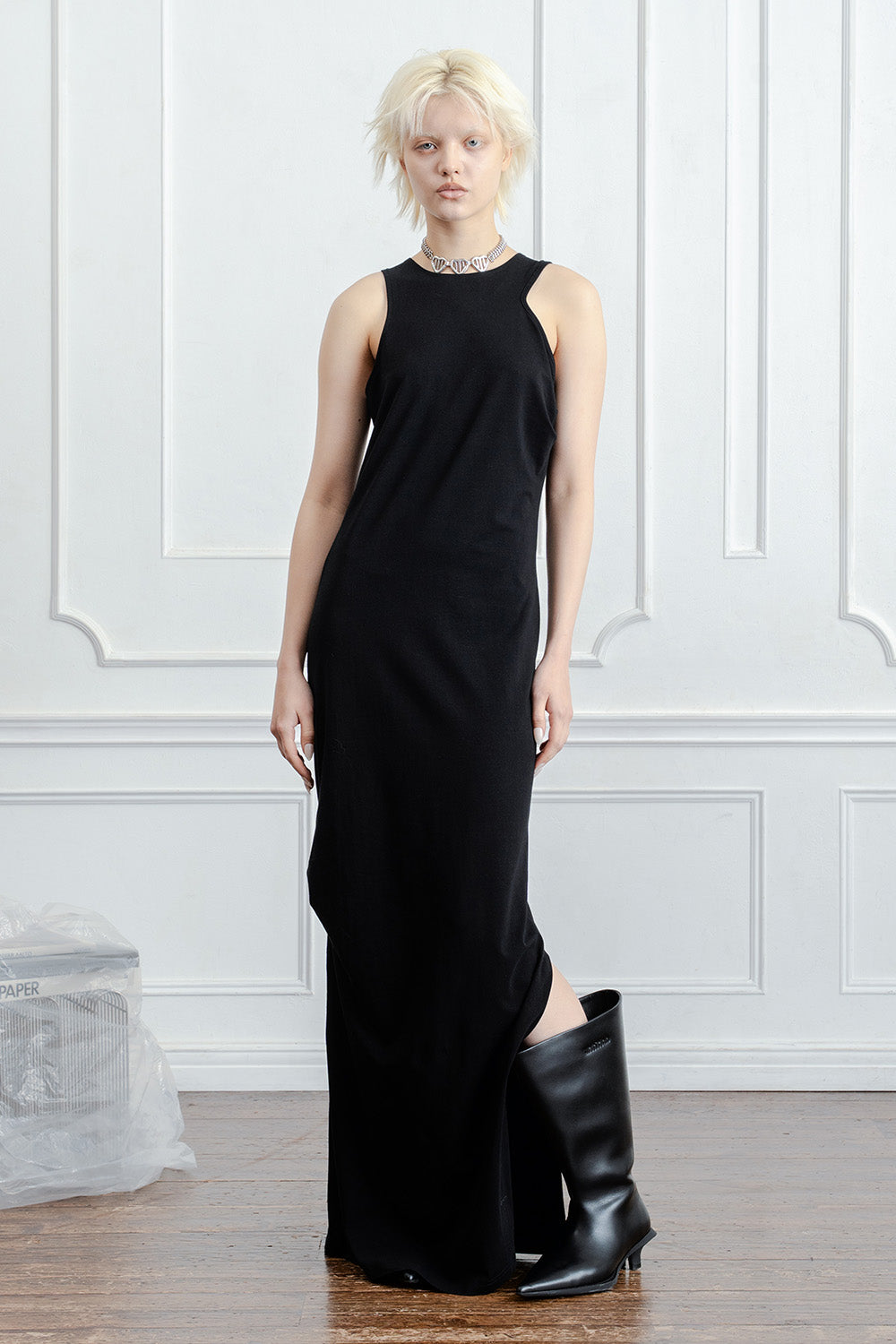 Asymmetrical  Long Dress