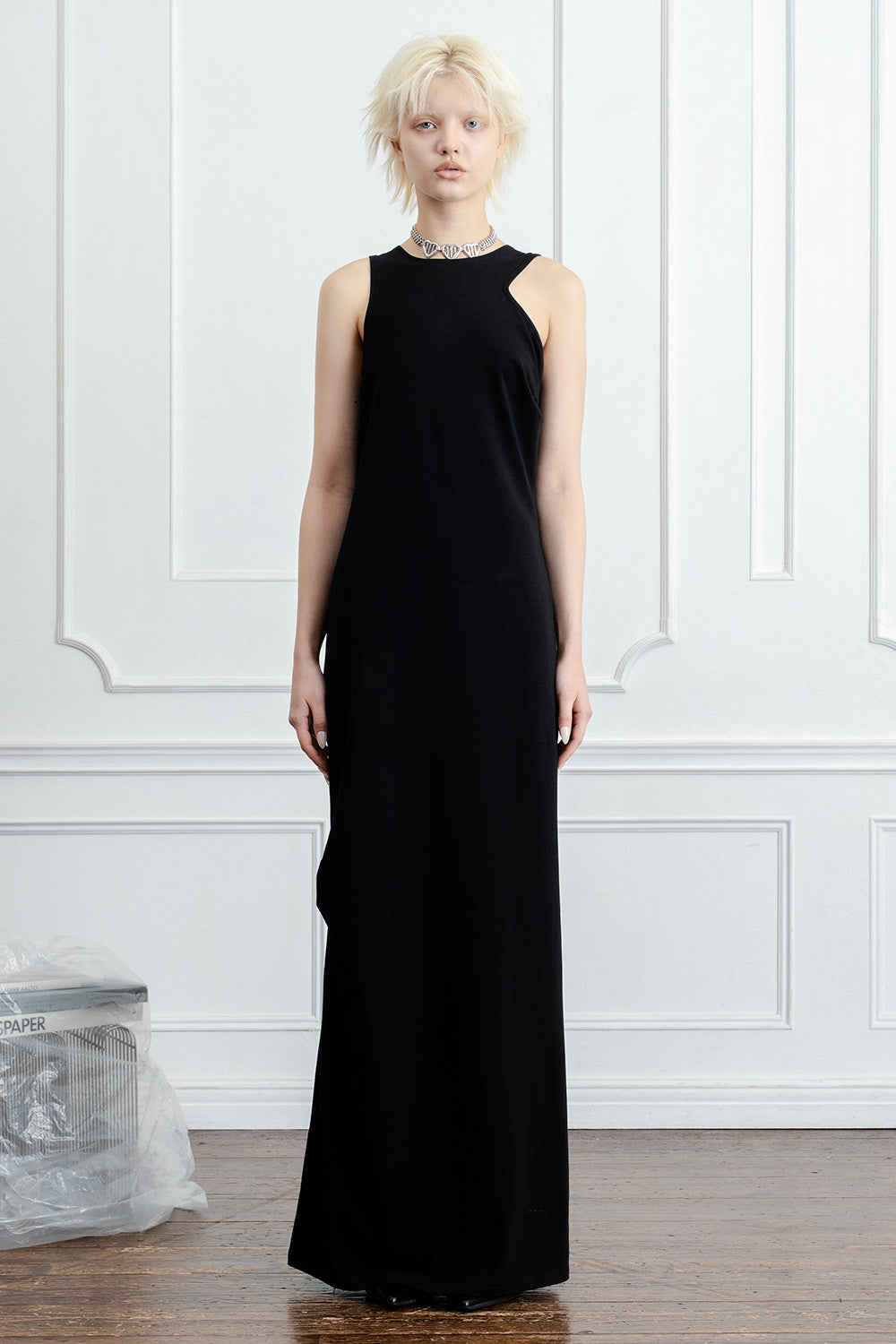 Asymmetrical  Long Dress