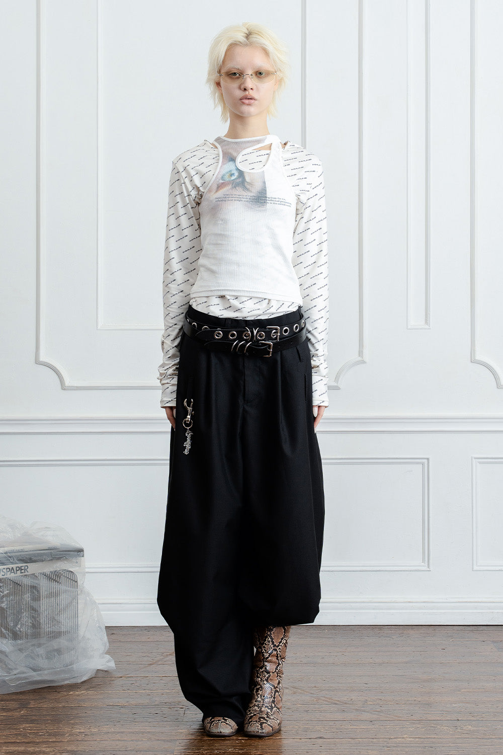 Multi Belt Loops Pants