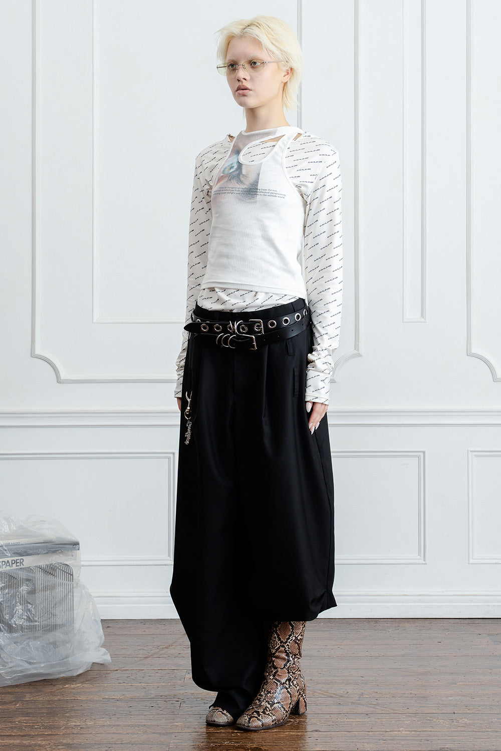 Multi Belt Loops Pants