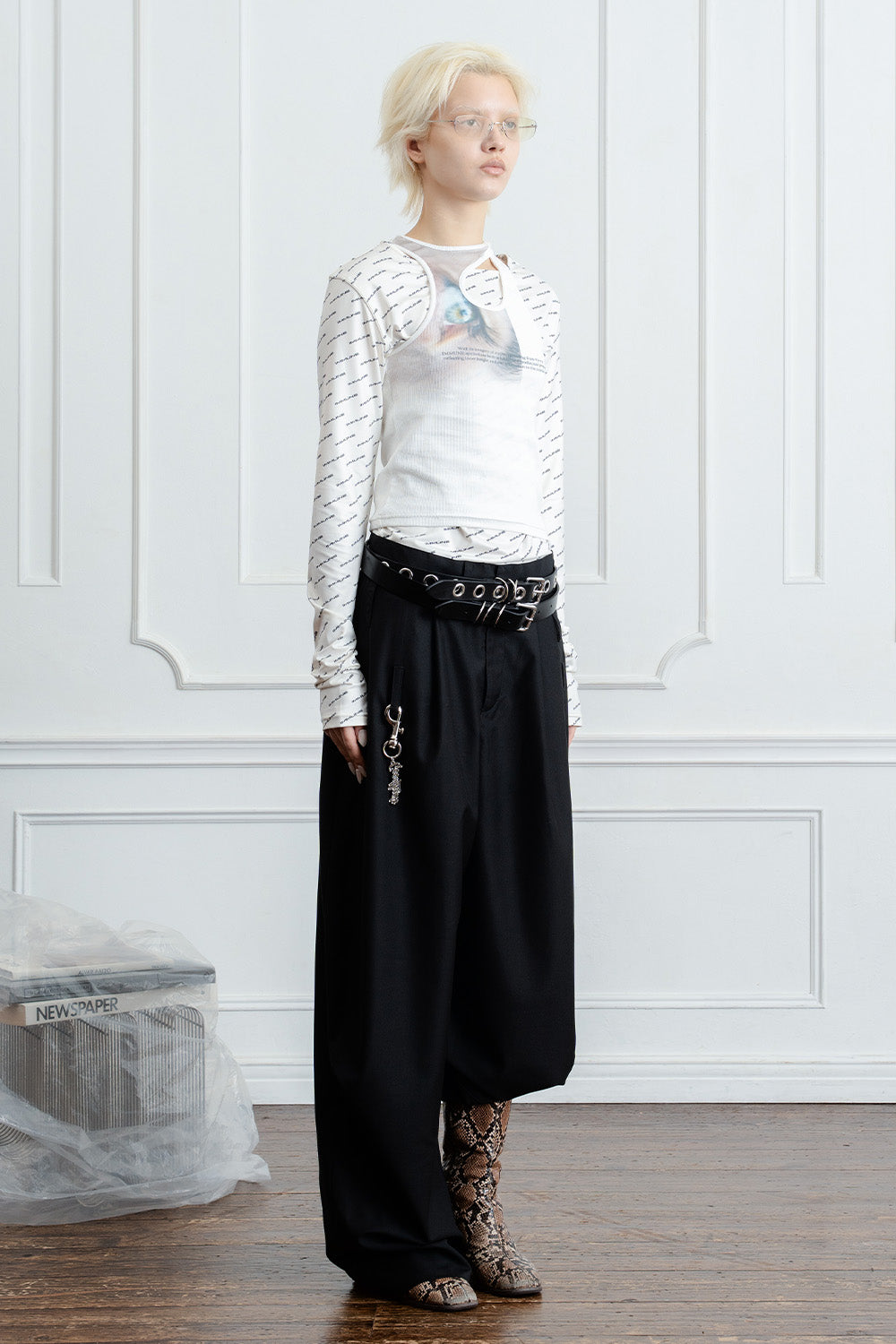 Multi Belt Loops Pants