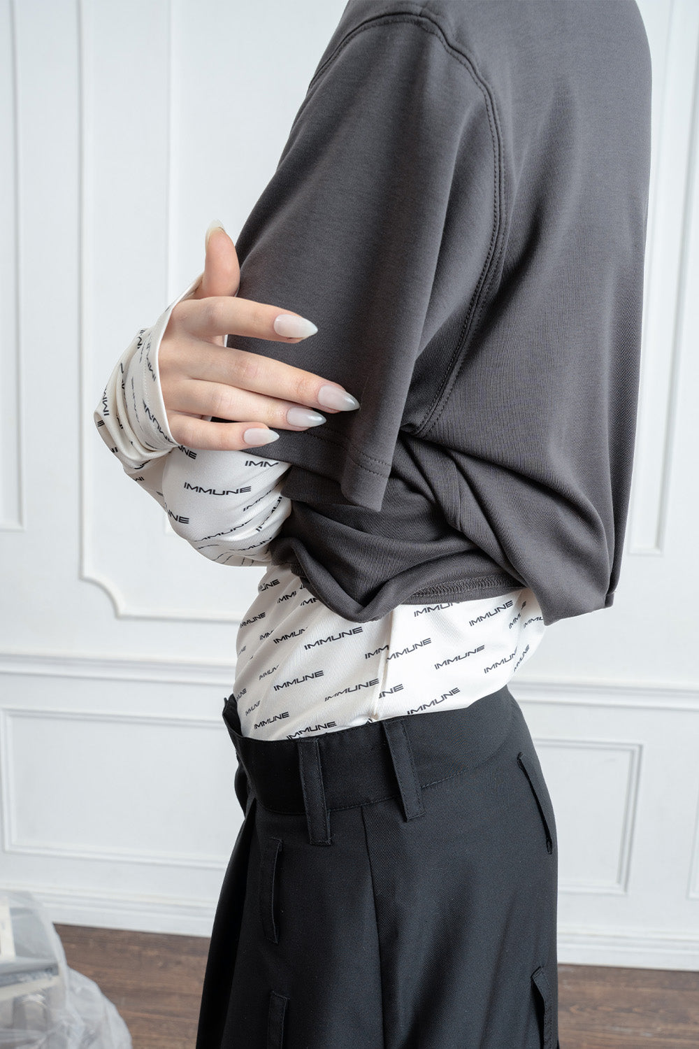 【PRE-ORDER】Wire T-shirts/C.GRY