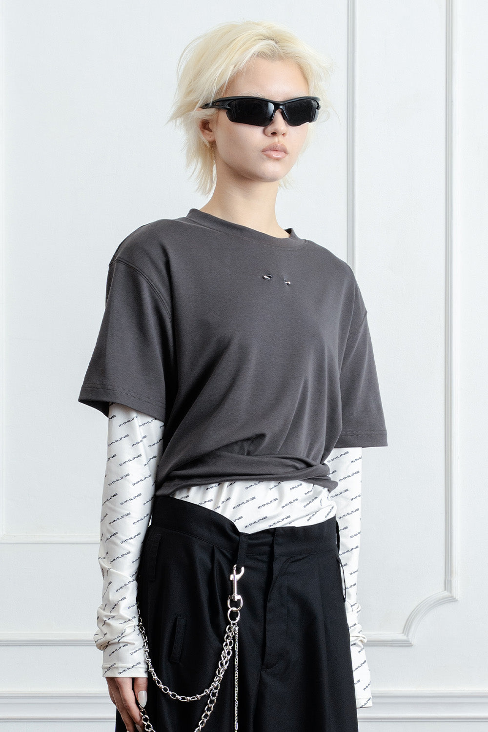 【PRE-ORDER】Wire T-shirts/C.GRY