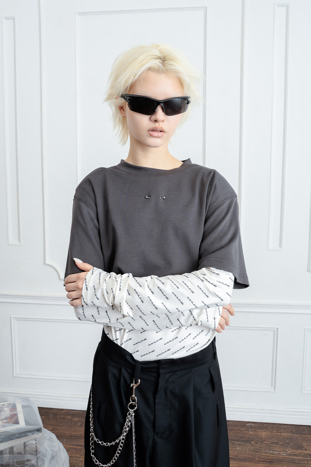 IMMUNE LOGO SKIN TOP
