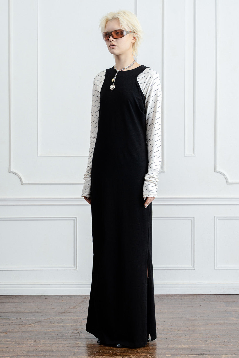 Asymmetrical  Long Dress