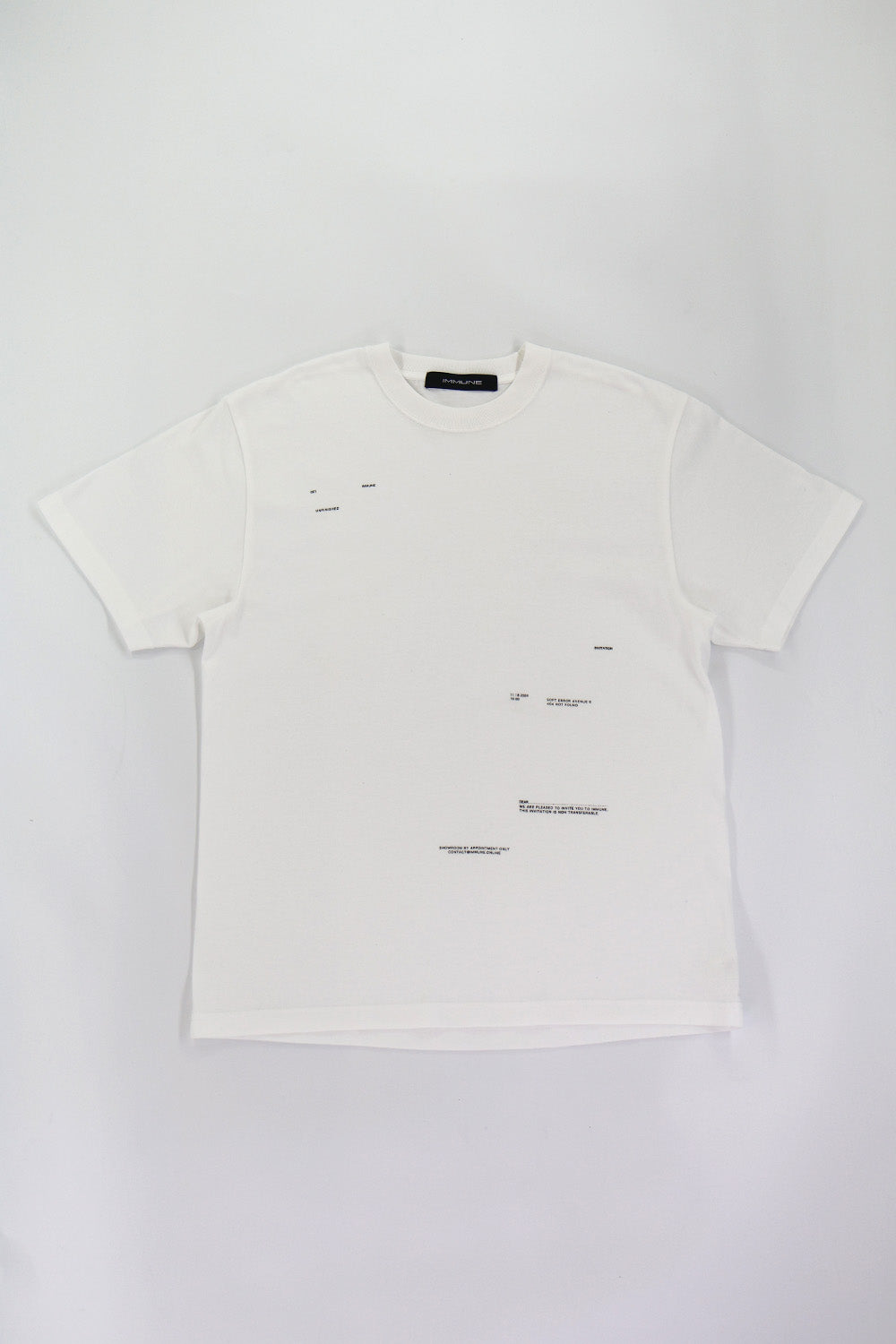 Loose Fit T-Shirs/WHT