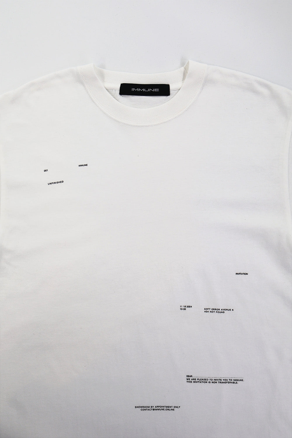 Loose Fit T-Shirs/WHT