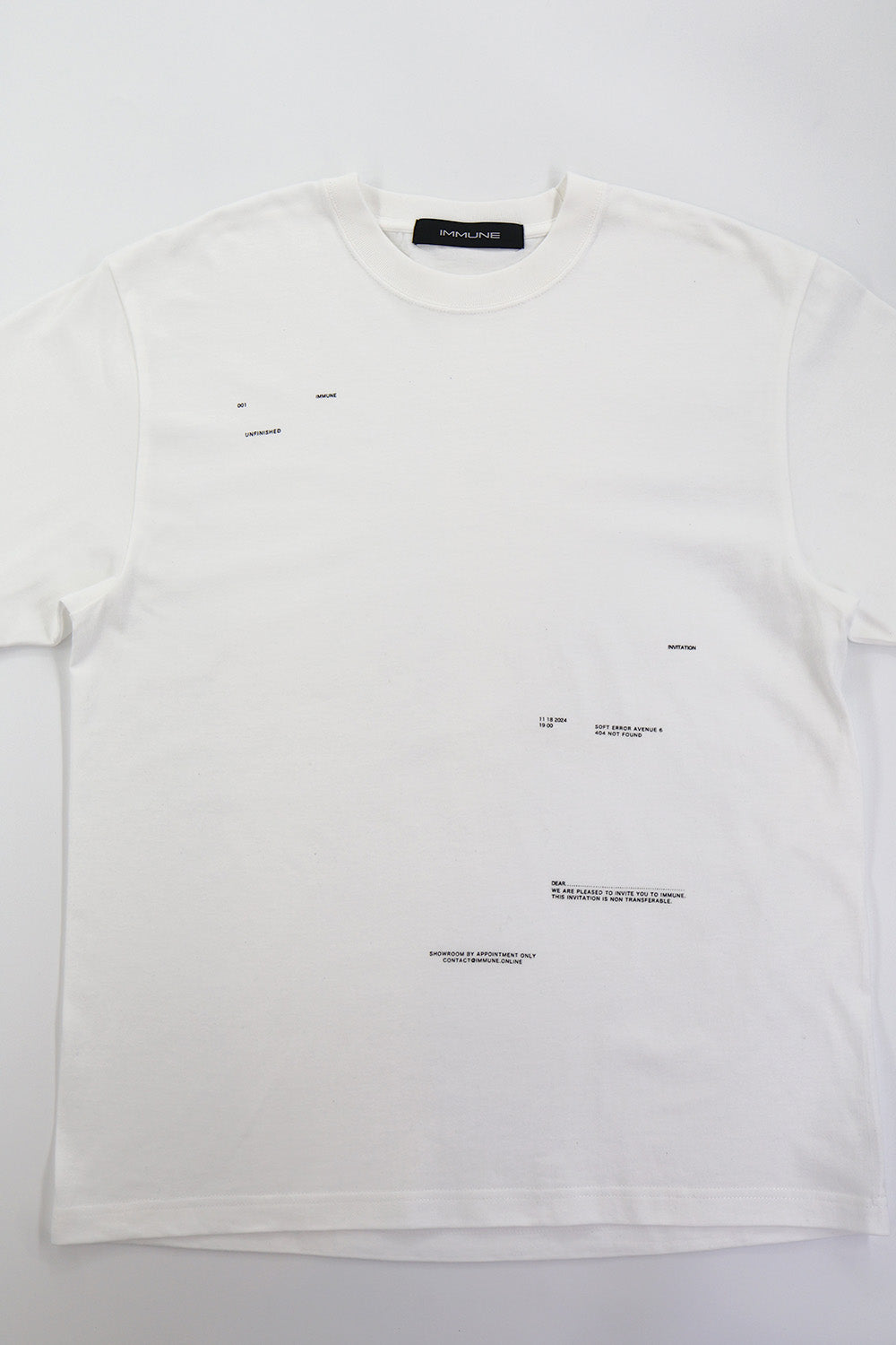 Loose Fit T-Shirs/WHT
