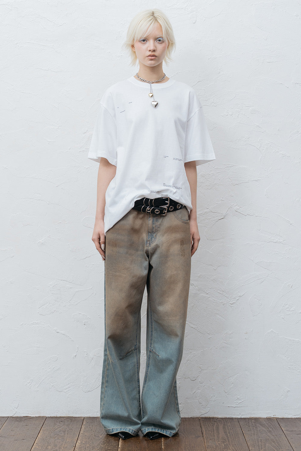 Loose Fit T-Shirs/WHT