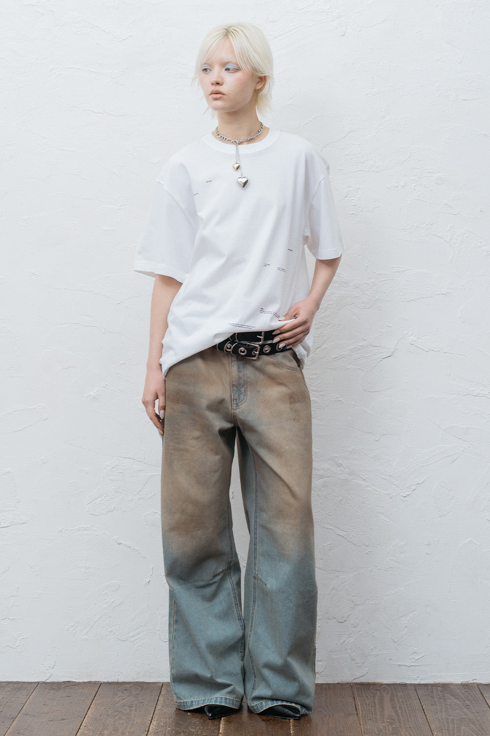 Loose Fit T-Shirs/WHT