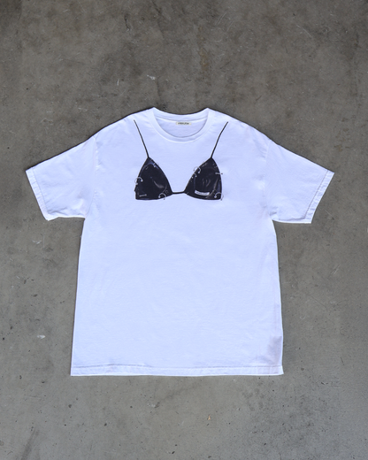 FAKE CAMISOLE T-SHIRT/WHT
