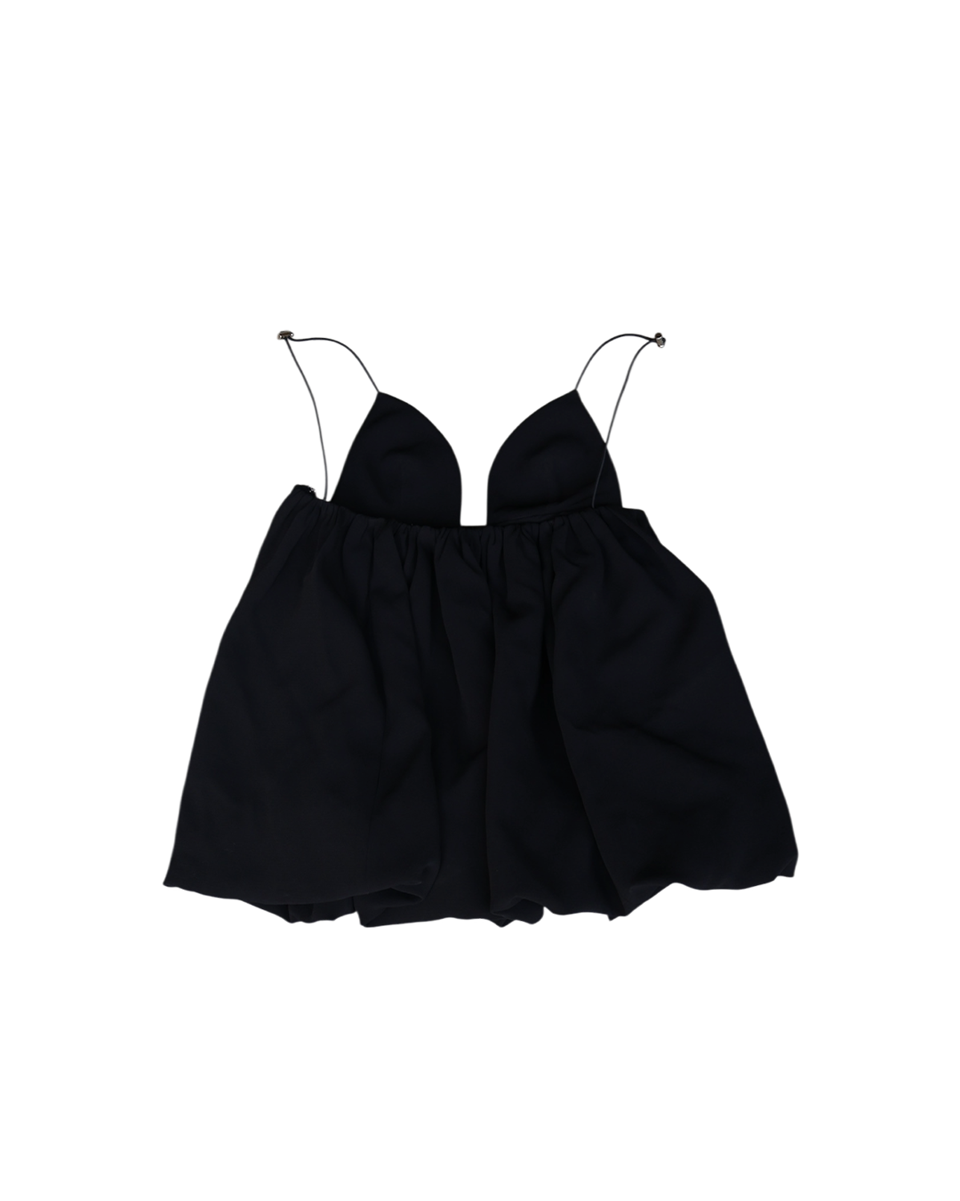 BALLOON TUNIC/BLK