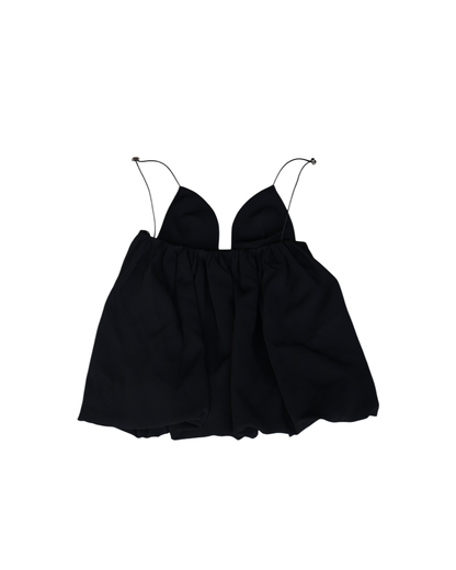 BALLOON TUNIC/BLK