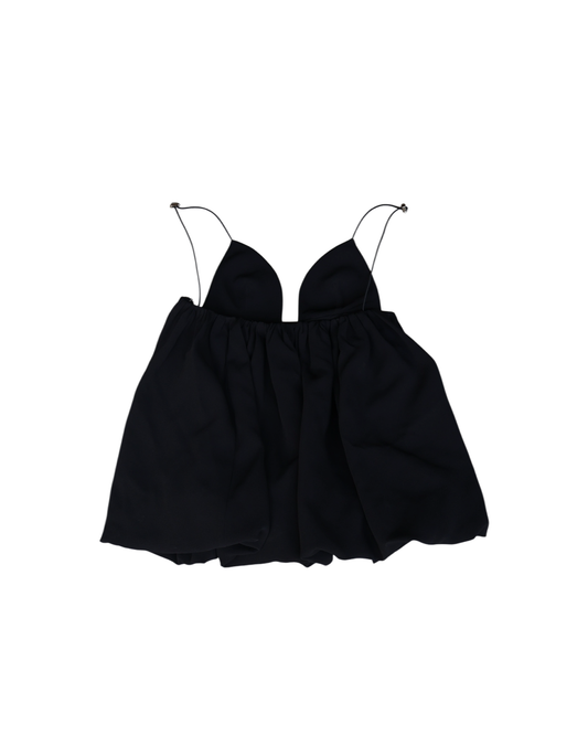 BALLOON TUNIC/BLK